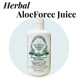 HERBAL ALOEFORCE LIQUID DIETARY SUPPLEMENT 32 OZ. BOTTLE
