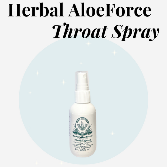 Herbal AloeForce Soothing Throat Spray