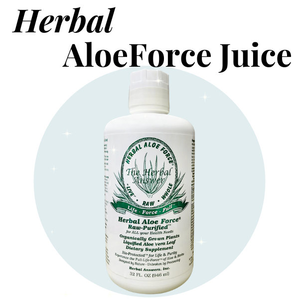 HERBAL ALOEFORCE LIQUID DIETARY SUPPLEMENT 32 OZ. (CASE OF 12 BOTTLES)